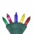 Northlight 4' x 6' Multi-Color Mini Net Mesh Style Christmas Lights, Green Wire Perspective: front