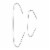 Northlight 200-Count Holiday Decoration and Gift Collections Silver Ornament Hooks 2.5 Perspective: front