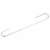 Northlight Club Pack of 50 Silver Jumbo Christmas Ornament Hooks 2.5 Perspective: front