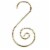 Northlight Club Pack of 40 Gold Christmas Ornament Hooks 1.75 Perspective: front