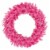 Northlight 36 Pink Spruce Artificial Christmas Wreath, Unlit Perspective: front