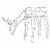 Northlight 42-Inch Lighted White Feeding Reindeer Outdoor Christmas Decoration Perspective: front
