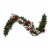 Northlight 6' x 12 Bows and Berries Artificial Christmas Garland - Unlit Perspective: front