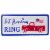 Northlight 12 Metal Patriotic Let Freedom RING Sign with a Flag Wall Decor Perspective: front