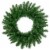 Northlight Winona Fir Artificial Christmas Wreath- 16 inch, Unlit Perspective: front