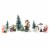 Northlight 9-Piece Santa and His Carolers Christmas Village Display Set Perspective: front