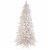 Northlight 6.5' Pre-Lit Medium Flocked Norway Pine Artificial Christmas Tree, Warm White LED Perspective: front