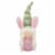 Northlight 13  Pink and Green Girl Easter Bunny Gnome Perspective: front