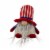 Northlight 6.75 Lighted Americana Boy 4th of July Patriotic Gnome Perspective: front