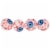 Northlight Set of 4 Bloodshot Eyeballs Halloween Decorations 2 Perspective: front