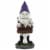 Northlight 11.75 Gnome Skeleton Keep Out Halloween Decoration Perspective: front