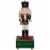 Northlight 12 Red Animated and Musical Christmas Nutcracker with Trumpet Perspective: front