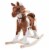 Rocking Horse Plush Animal on Wooden Rockers - Clydesdale Perspective: front