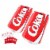 Hey Play 80-BBT09-COKEPOP Coca Cola Cornhole Outdoor Game Set Perspective: front