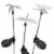 Pure Garden 50-177 Solar Outdoor LED Stake Butterfly, Hummingbird & Dragonfly Light - 3 Piece Perspective: front