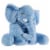 Happy Trails 80-SUM-170336 Elephant Stuffed Animal Plush Toy, Blue Perspective: front