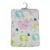 Cutie Pie Elephant Print Plush Baby Blanket - Light Pink Perspective: front