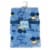 Cutie Pie Tractor Print Plush Baby Blanket - Blue Perspective: front