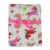 Cutie Pie Unicorn Print Plush Baby Blanket - Pink Perspective: front