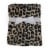 Cutie Pie Leopard Print Plush Baby Blanket - Tan Perspective: front
