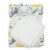 Cutie Pie Zebra Plush Baby Blanket Set - White Perspective: front