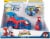 Jazwares Disney Junior Mattel Spidey and his Amazing Friends - Web Strike 2 in 1 Vehicle Perspective: front