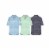 Caribbean Joe Short Sleeve Solid Marled Polo Perspective: front