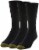 Gold Toe Non-Binding Crew Socks - Black Perspective: front
