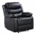 Benzara BM269194 41 x 39 x 38 in. Power Recliner with Pocket Coil Seating & Pillow Top Arms, Perspective: front
