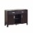 Lou 47 Inch Sideboard Console Serving Buffet Cabinet, 2 Drawers, Brown- Saltoro Sherpi Perspective: front