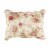 Lisbon 36 Inch King Size Pillow Sham, Red and Gold Cotton, Roses, Ties- Saltoro Sherpi Perspective: front