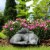 Pet Dog Memorial Sleeping Puppy Statue Angel Wings Grave Marker Keepsake Perspective: front