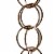 Garden's Alive Copper Rain Chain Perspective: front