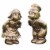 Gardens Alive! Kissing Dutch Couple - Bronze Perspective: front