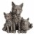 Gardens Alive! Fox Family Garden Statue Perspective: front