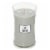 WoodWick® Lavender & Cedar Scented Jar Candle Perspective: front