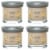 Yankee Candle Small Vanilla Cream Candle Perspective: front