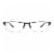 Foster Grant Ironman® Momentum Reading Glasses – Gunmetal/Blue Perspective: front