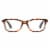 Foster Grant Rectangle Reading Glasses - Tortoiseshell Perspective: front
