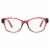 Foster Grant Wine-Tone Frame Women's Reading Glasses Perspective: front