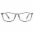 Foster Grant Corey Blue Light Anti-Fog Reading Glasses - Gray Perspective: front