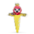 Zuru Coco Surprise Neon Flamingo Plush Perspective: front