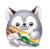 Zuru Snackles Series 1 Plush Huskie & Subway® Perspective: front