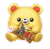Zuru Snackles Series 1 Plush Gold Bear & Haribo® Perspective: front