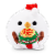 Zuru Snackle Christmas Snowman & Chupachups Perspective: front