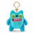Zuru Fuggle Key Rings® 5-inch Assortment Series 5 Greedy Grinner - Teal Perspective: front