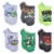 6pk TMNT Mutant Mayhem Ninjas No Show Perspective: front