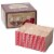 Brybelly TCON-19 Red Brick Wood Train Risers, Pack of 8 Perspective: front
