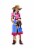 Northlight Red and Blue Cowgirl Girl Child Halloween Costume - Medium Perspective: front