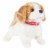 Animated Plush Dog Toy Walks Talks Back Flips Battery Operated 2 AA Pet Puppy Perspective: front
